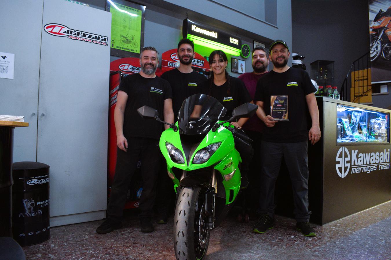 Μέρμηγκας Team: Κορυφή στο After Sales για Kawasaki 